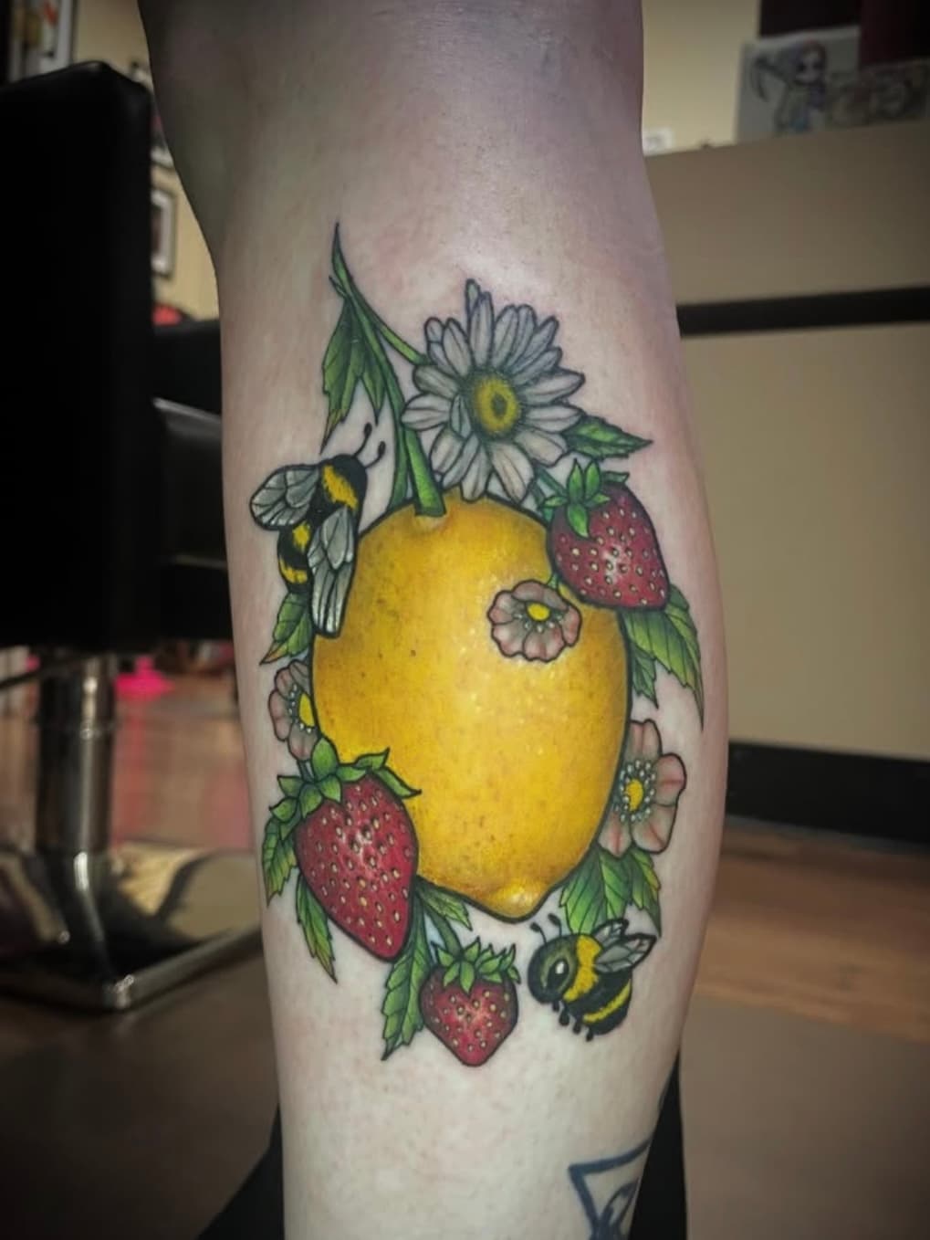 NeoTraditional, Bright, Bold, feminine, illustrative . By Deanna